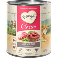 Produktbild von Feringa Classic Meat Menü Lamm & Rind Getreidefrei 6 x 800 g - 6 x 800 g