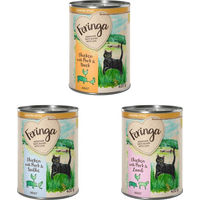 Produktbild von Feringa Country Style Menü Mixpaket 2 für Katzen mit Ente, Lamm und Seelachs getreidefrei 6 x 400 g - 6 x 400 g