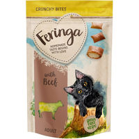 Produktbild von Feringa Crunchy Bites Rind Leckerli für Katzen mit Anti-Haarball-Effekt 30 g