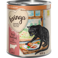 Produktbild von Feringa Selected Recipes Katzen Nassfutter Adult Hackbraten mit Karotte und Erbse Getreidefrei Monoprotein 6 x 800 g - 6 x 800 g