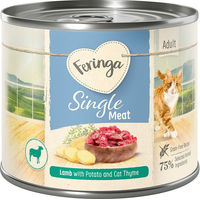 Produktbild von Feringa Single Meat Menü Katzenfutter Lamm mit Fisch getreidefrei 6 x 200 g - 6 x 200 g