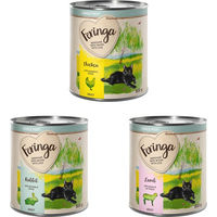 Produktbild von Feringa Single Meat Menü Mixpaket 1 für Katzen mit Huhn, Kaninchen und Lamm 6 x 800 g getreidefrei monoprotein