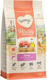 Produktbild von Feringa Vitality Hairball Care Katzenfutter Lachs Getreidefrei und Glutenfrei 400 g - 400 g