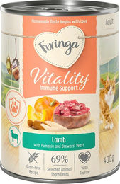 Produktbild von Feringa Vitality Immune Katzenfutter Lamm 6 x 400 g - 6 x 400 g