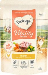 Feringa Vitality Sensitive Hundefutter Huhn Sparpaket 24 x 85 g – Bild 1 von 1