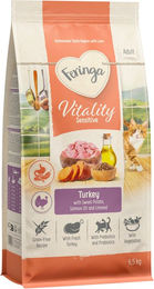 Produktbild von Feringa Vitality Sensitive Trockenfutter Pute für Katzen getreidefrei 6,5 kg - 6,5 kg