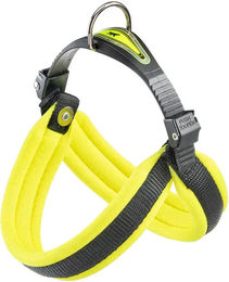 Produktbild von Ferplast Agila Fluo 1 Hundegeschirr aus Nylon in Gelb
