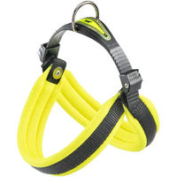 Produktbild von Ferplast Agila Fluo 1 Hundegeschirr aus Nylon in Gelb