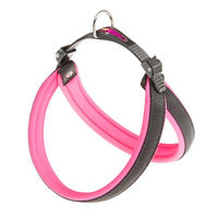 Produktbild von Ferplast Agila Fluo 3 Ergonomisches Hundegeschirr aus Nylon in Pink 37/57 cm