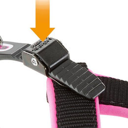 Produktbild von Ferplast Agila Fluo 3 Ergonomisches Hundegeschirr Pink
