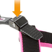 Produktbild von Ferplast Agila Fluo 3 Ergonomisches Hundegeschirr Pink