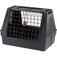 Produktbild von Ferplast Atlas Car Scenic Autotransportbox aus Kunststoff Schwarz Größe M