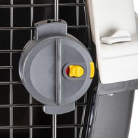 Produktbild von Ferplast Clipper 2 Transportbox aus Kunststoff für Hunde und Katzen Grösse S IATA-zugelassen