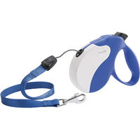 Produktbild von Ferplast Correa Amigo Hundeleine Cordon Blau Weiss Grösse S