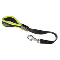 Produktbild von Ferplast ErgoFluo Hundeleine aus Nylon für große Hunde Gelb 55 cm