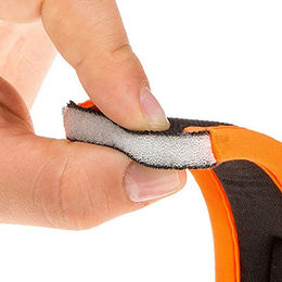 Ferplast ERGOFLUO Matic Hundeleine für mittelgroße Hunde aus Nylon mit ergonomischem Griff in Orange 120 cm – Bild 1 von 4