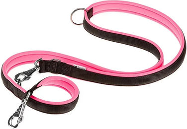 Produktbild von Ferplast Ergofluo Schleppleine für Hunde aus Nylon in Rosa 200 cm