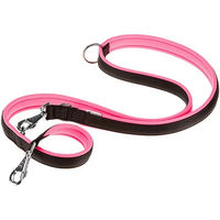 Produktbild von Ferplast Ergofluo Schleppleine für Hunde aus Nylon in Rosa 200 cm