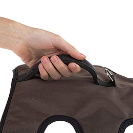 Ferplast Ergotrekking Sicherheitsgeschirr für große Hunde aus Nylon in Braun XL – Bild 1 von 4