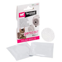 Produktbild von Ferplast Ersatzfilter Feline Breeze Duftfilter für GENICAIR Electronic Cat Litter Deodorant 2er Pack