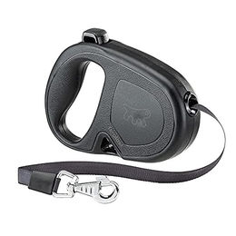 Ferplast FLIPPY ONE Rollleine für Hunde mittlerer Rassen mit 5 m Gurtband in Schwarz – Bild 1 von 6