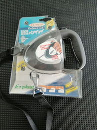 Ferplast Flippy TECH Rollleine für mittelgroße Hunde bis 25 kg mit 3 Meter Gurtband Schwarz – Bild 1 von 5