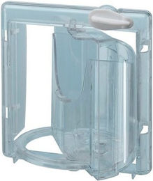 Ferplast Futterhaus für Vögel aus transparentem Kunststoff 2 Stück – Bild 1 von 2