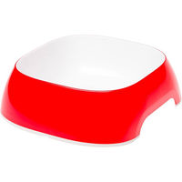 Produktbild von Ferplast Glam Katzennapf aus Kunststoff in Rot Größe S 400 ml - 0,4 l