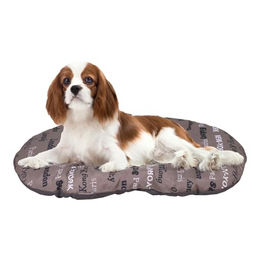 Ferplast Hundebett und Katzenbett Relax in Braun Grösse M 65 x 42 cm Waschbar – Bild 1 von 6