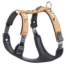 Produktbild von Ferplast Hundegeschirr Giotto Luxor aus Leder in Beige Medium