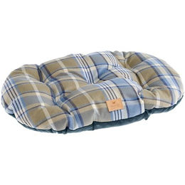 Ferplast Hundekissen Scott Blau für mittelgroße Hunde 89 x 55 x 12 cm – Bild 1 von 4