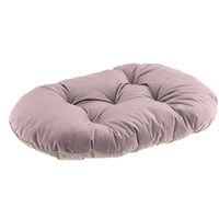 Produktbild von Ferplast Hundekissen und Katzenkissen Prince S aus Plüsch in Rosa, doppelseitig verwendbar und waschbar