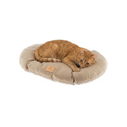 Ferplast Hundekissen und Katzenkissen STUART Beige Stoff Größe L – Bild 1 von 3