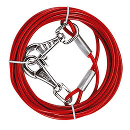 Ferplast Hundeleine aus Edelstahl mit Kunststoffbeschichtung – Bild 1 von 2