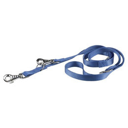 Produktbild von Ferplast Hundeleine Club GA aus Nylon Blau verstellbar 120 cm bis 240 cm