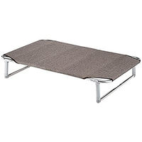 Produktbild von Ferplast Hundematte Dream 100 Klappbett für kleine bis mittelgroße Hunde aus Aluminium in Grau