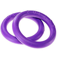 Produktbild von Ferplast Hundespielzeug Puller Standard lila Trainingsring aus Kunststoff für mittelgroße Hunde Ø 27 cm