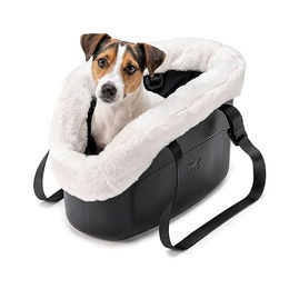 Ferplast Hundetasche für kleine Rassen bis 8 kg Schwarz Wasserabweisend und Gepolstert – Bild 1 von 7
