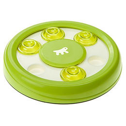 Ferplast Interaktives Intelligenzspielzeug für Katzen Slow-Feeder aus Kunststoff Ø 23 x 4,2 cm – Bild 1 von 6
