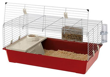 Ferplast Kaninchenkäfig 95 x 57 x 46 cm 4er Pack – Bild 1 von 1