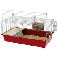 Produktbild von Ferplast Kaninchenkäfig 95 x 57 x 46 cm 4er Pack