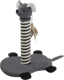 Ferplast Kratzbaum aus Sisal für Katzen in Grau und Schwarz – Bild 1 von 1