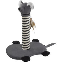 Produktbild von Ferplast Kratzbaum aus Sisal für Katzen in Grau und Schwarz