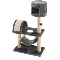Produktbild von Ferplast Kratzbaum für Katzen in Mittel mit Sisal in Grau Beige oder Schwarz