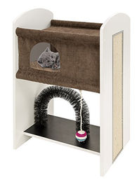 Ferplast Kratzbaum Leo für Katzen 50 x 37 x 84 cm – Bild 1 von 1