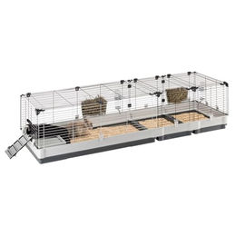Ferplast Krolik 200 Kleintierkäfig für Kaninchen und Meerschweinchen aus Kunststoff 205 x 60 x 50 cm – Bild 1 von 7