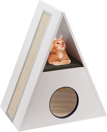 Ferplast Merlin Kratzbaum für Katzen und Kitten aus Holz, Plüsch und Sisal 62 x 39 x 39 cm – Bild 1 von 1