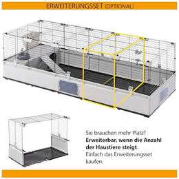 Ferplast Modular 2 Käfig für Kaninchen und Meerschweinchen 109 x 72 x 56 cm – Bild 1 von 5