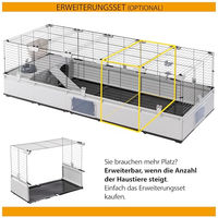 Produktbild von Ferplast Modular 2 Käfig für Kaninchen und Meerschweinchen 109 x 72 x 56 cm