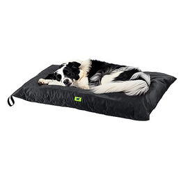 Ferplast Olympic Hundekissen für große Hunde Grau mit orthopädischen Eigenschaften und abnehmbarem Bezug 110 x 70 x 8 cm – Bild 1 von 4
